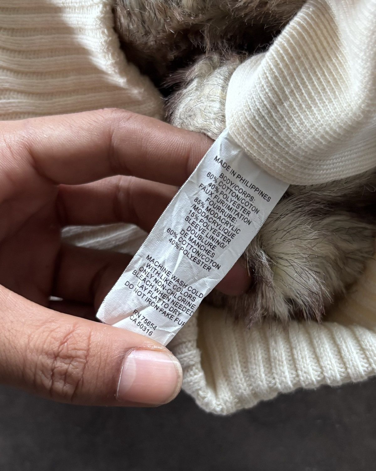 Japanese Brand Abercrombie Faux Fur Zip Up Hoodie Size US S / EU 44-46 / 1 - 5 Thumbnail
