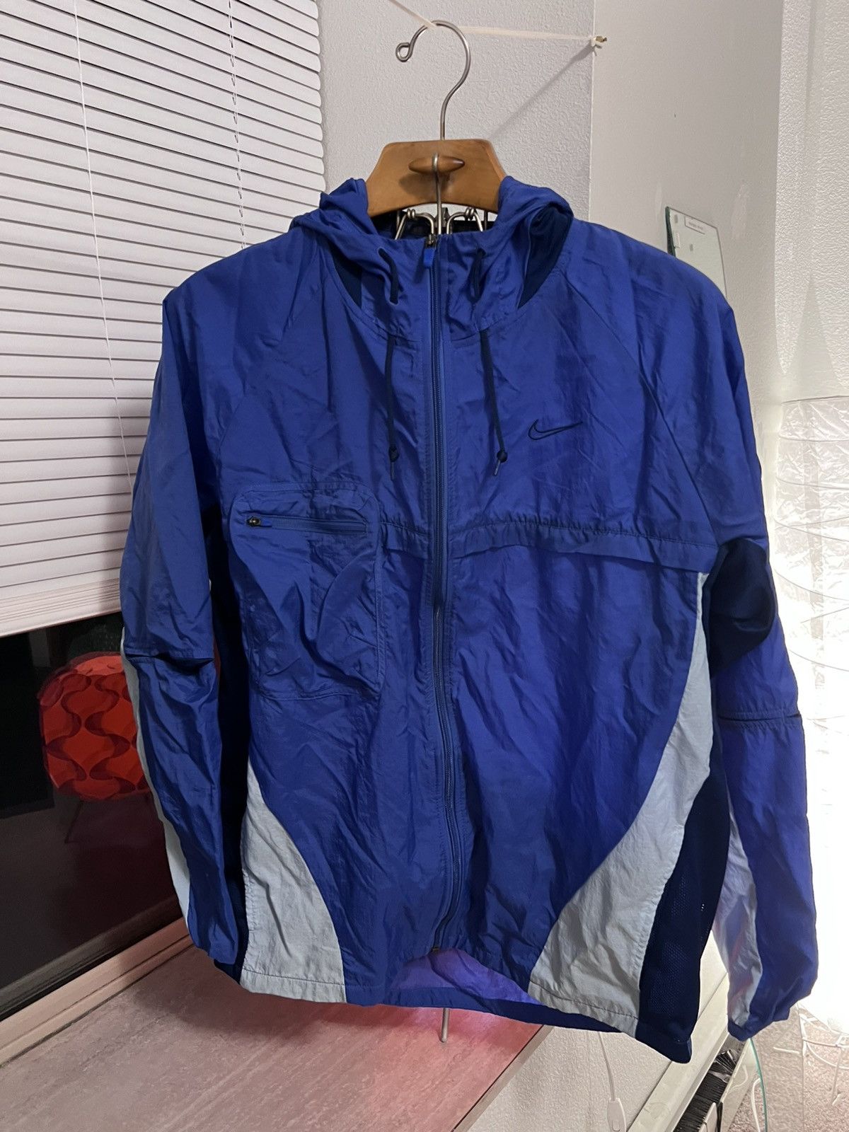 Nike × Vintage Vintage nike windbreaker Size US L / EU 52-54 / 3 - 1 Thumbnail
