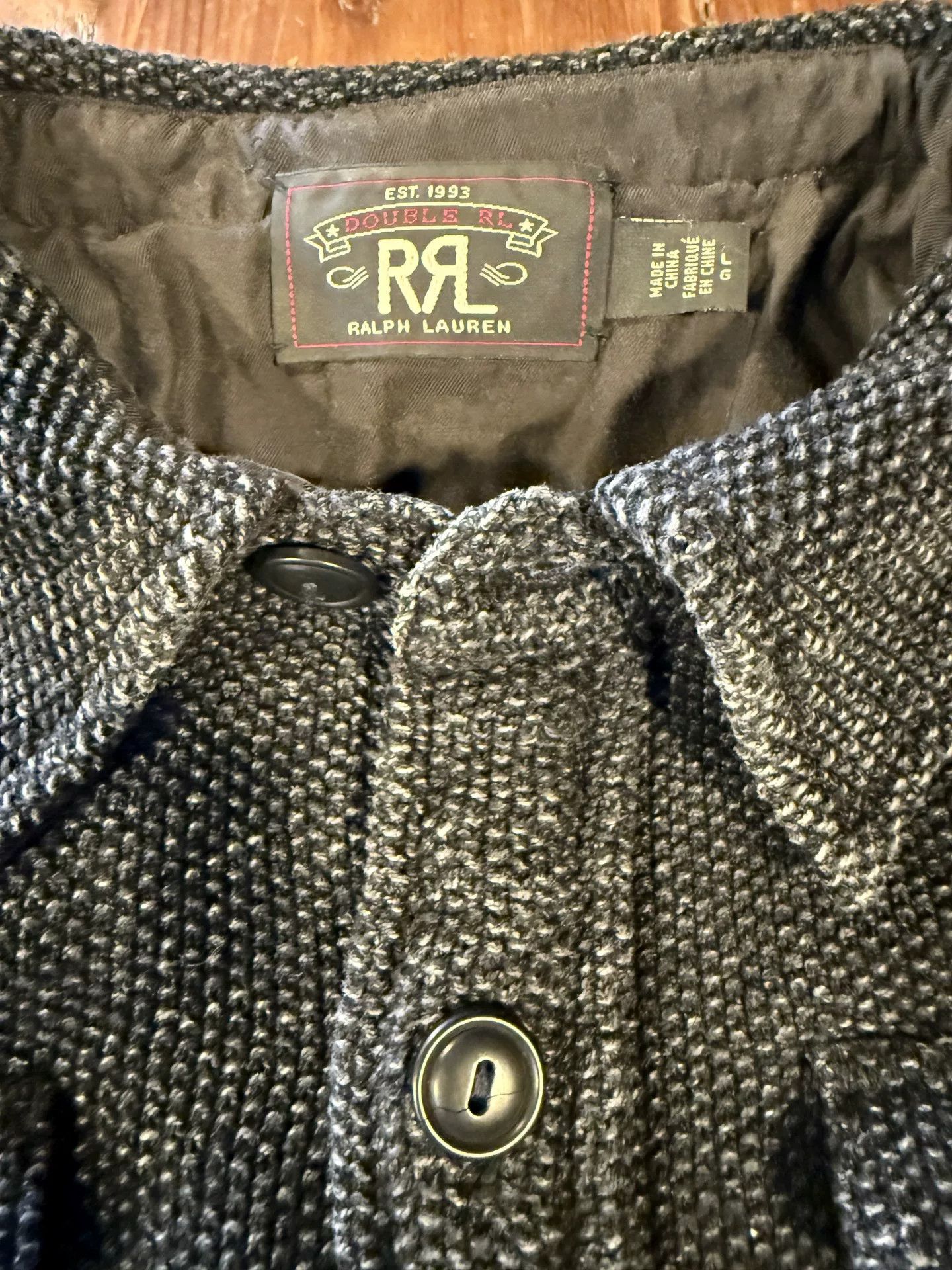 RRL Ralph Lauren RRL Ralph Lauren Gray T Jacket L Size US L / EU 52-54 / 3 - 3 Thumbnail