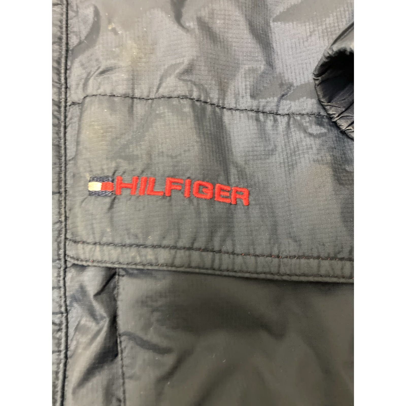 Tommy Hilfiger Tommy Hilfiger Jacket Windbreaker Hooded Water Resistant Full Zip Blue Men XL Size US XL / EU 56 / 4 - 3 Thumbnail