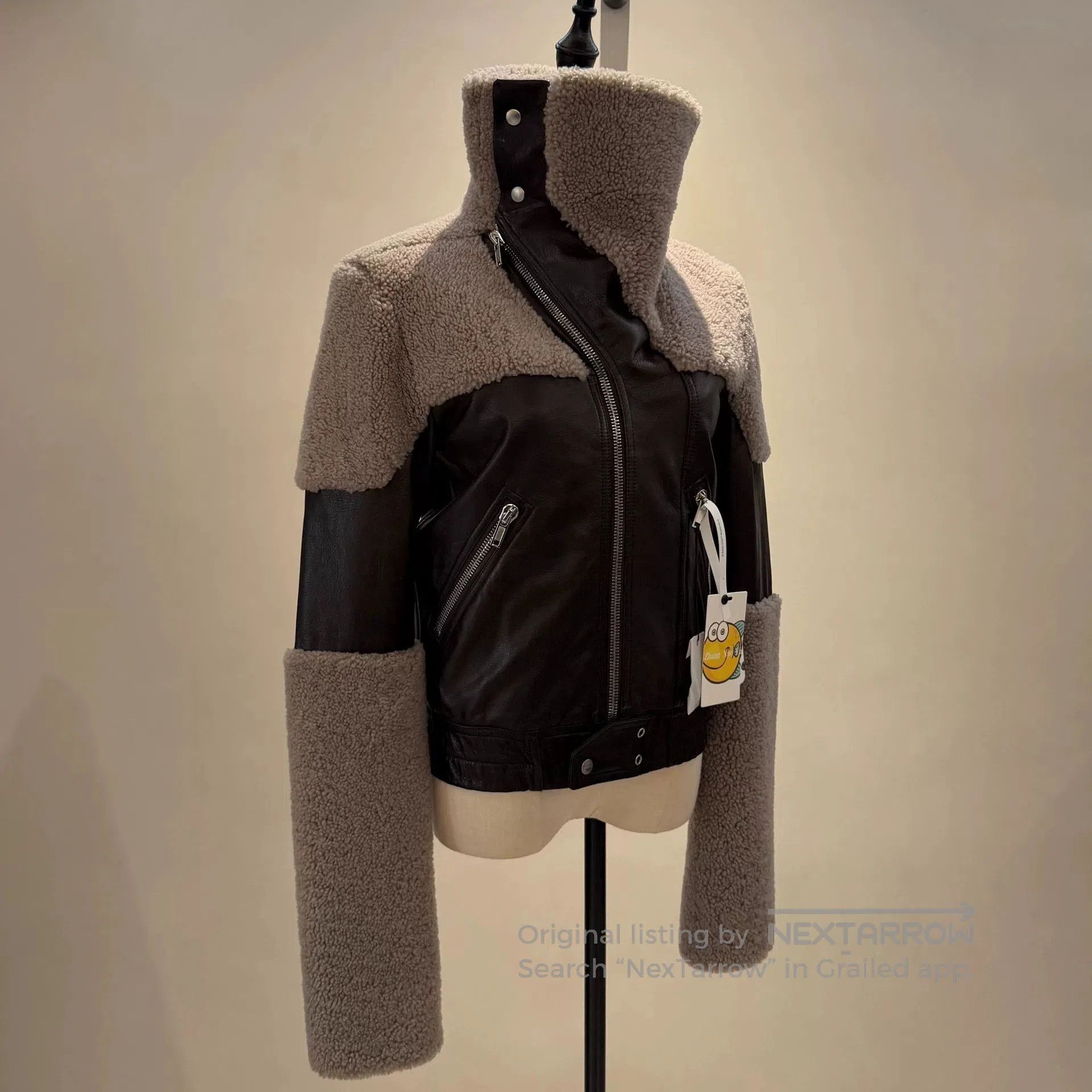 Rick Owens rick owens rare bomber jacket with fur. Size US S / EU 44-46 / 1 - 1 Thumbnail