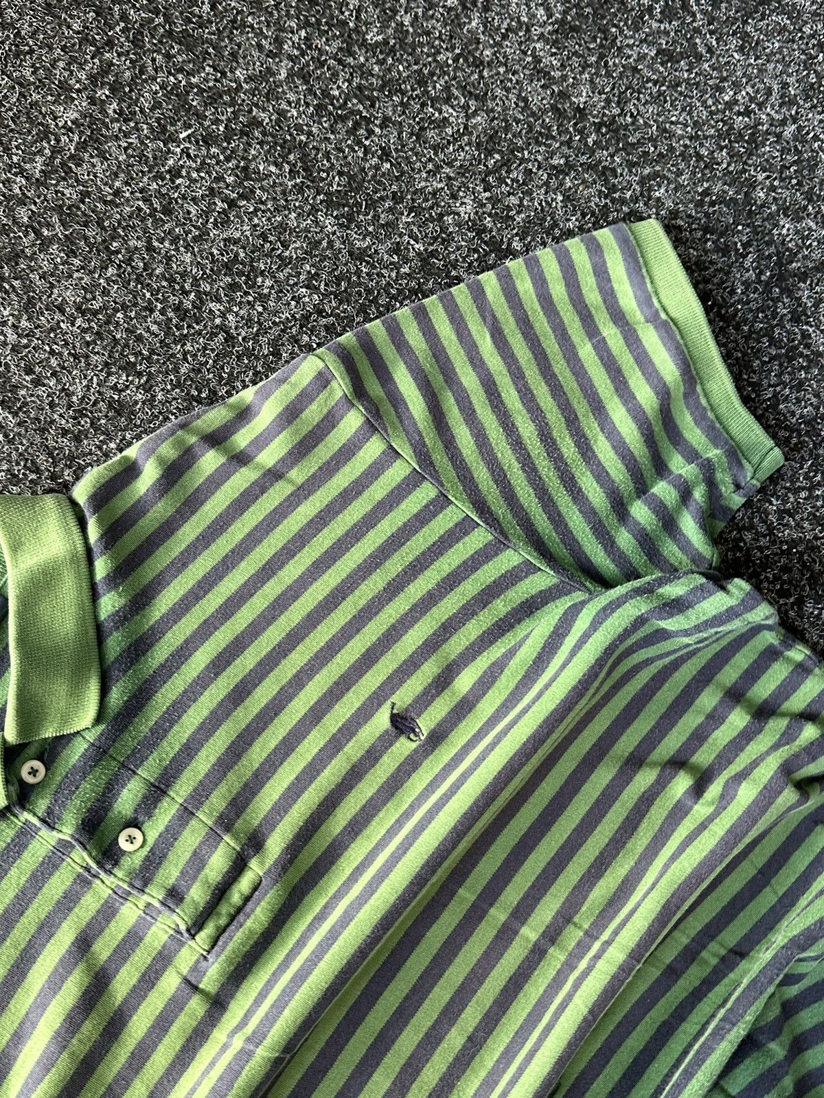 Polo Ralph Lauren × Vintage ❗️Vintage POLO Shirt Polo Ralph Lauren MARINA STRIPED RARE Size US S / EU 44-46 / 1 - 3 Thumbnail