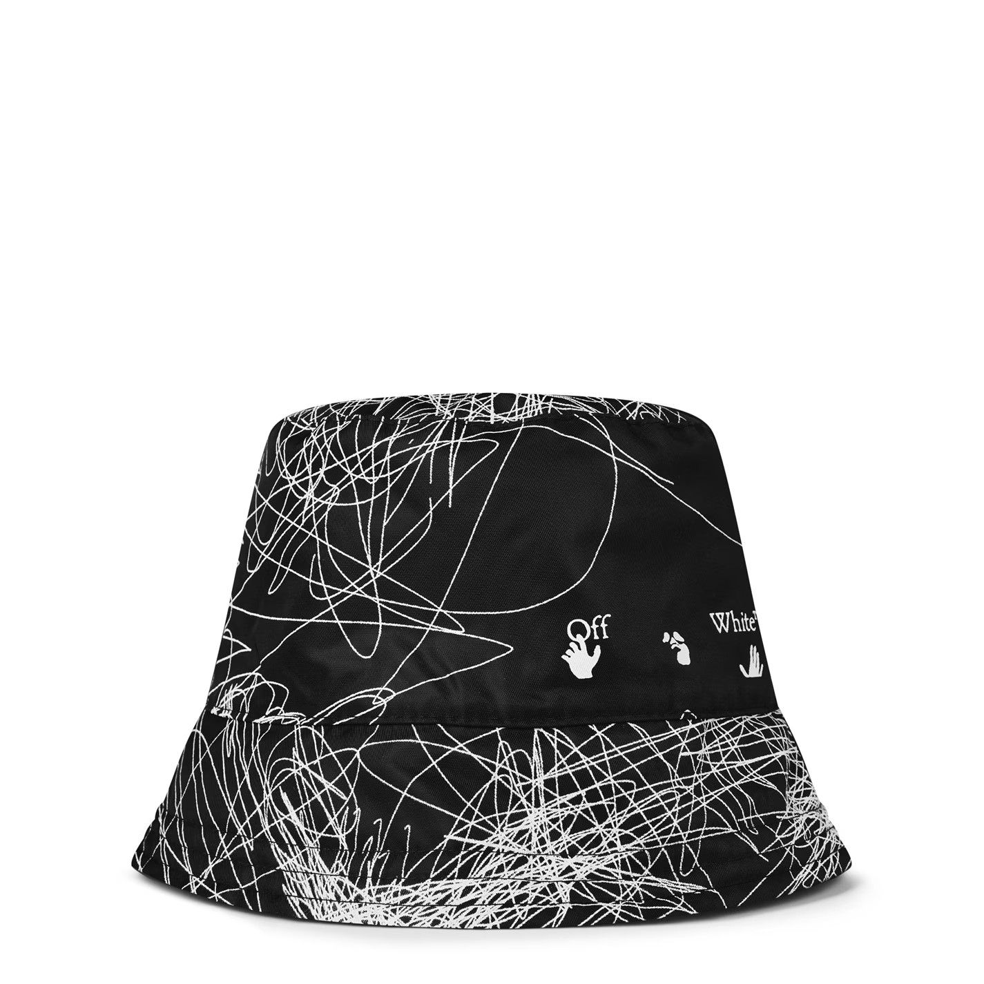 Off-White o1g2r1mq0125 Size: OS / Bucket Hat / Cap in Black Size ONE SIZE - 4 Thumbnail
