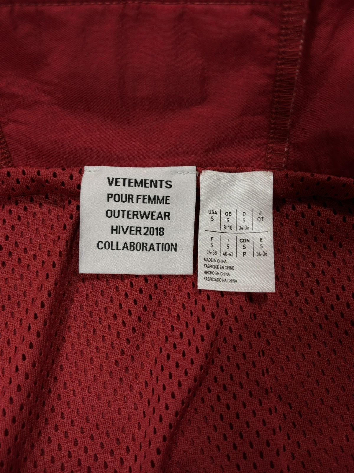 Reebok × Vetements Vetements x Reebok SS18 by Demna Gvasalia Tracksuit Size US S / EU 44-46 / 1 - 9 Thumbnail