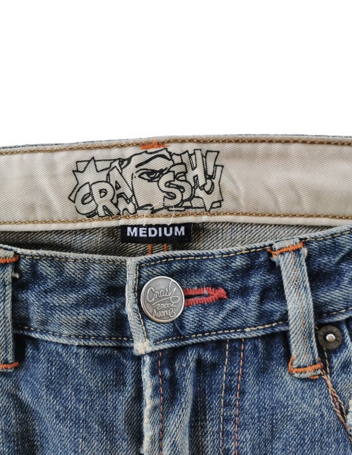 Japanese Brand × Paul Smith × Paul Smith Red Ear Paul Smith Red Ear Selvedge & Crash Crook Selvedge Size US 30 / EU 46 - 18 Thumbnail