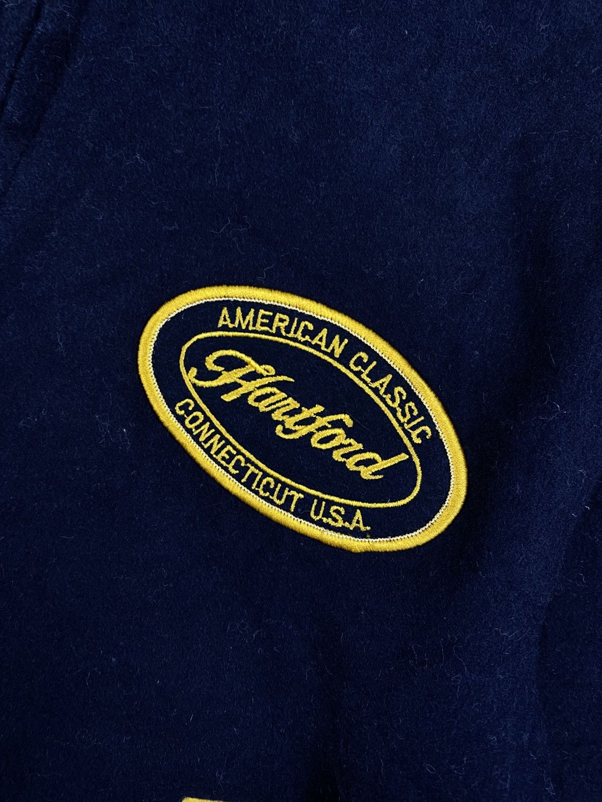 Hartford Vtg Hartford America Classic Embroider Varsity Style Jacket Size US M / EU 48-50 / 2 - 9 Thumbnail