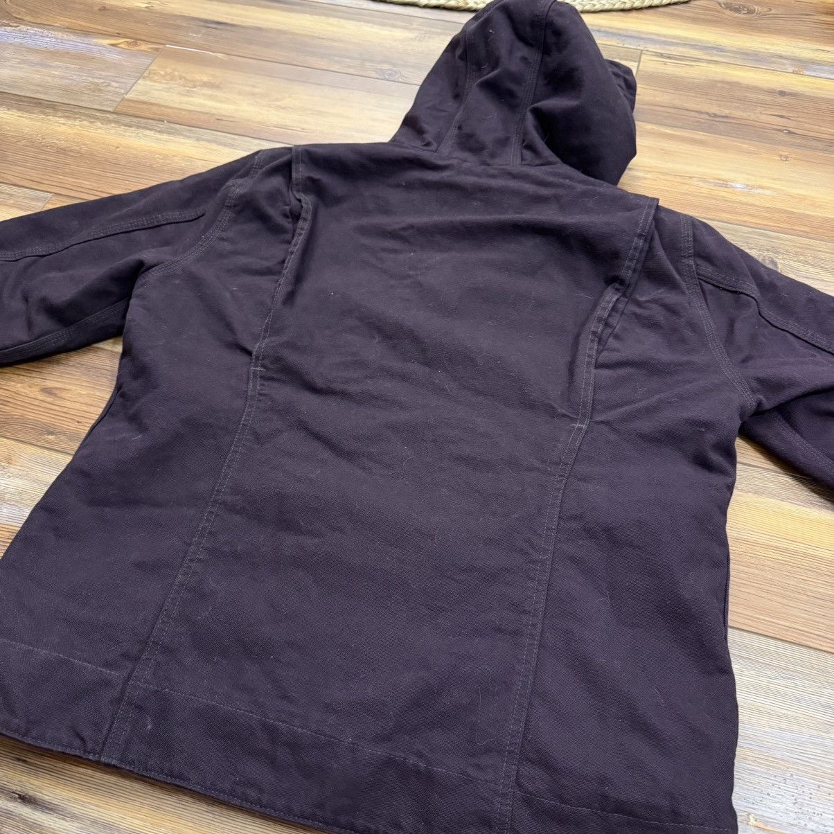 Carhartt Women’s Carhartt Purple Wine Hooded Sherpa Jacket 104292 DWN Size M / US 6-8 / IT 42-44 - 3 Thumbnail