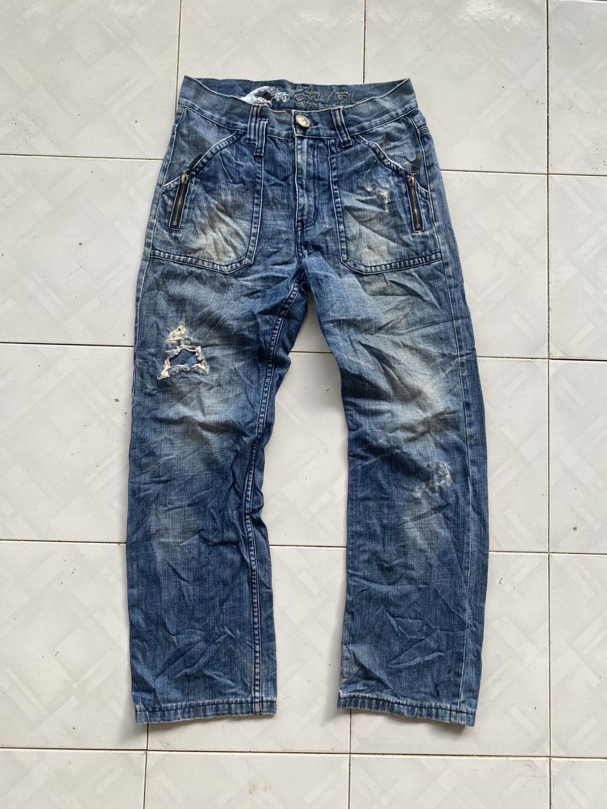 Japanese Brand Big Train Baker Jeans Size US 30 / EU 46 - 1 Thumbnail