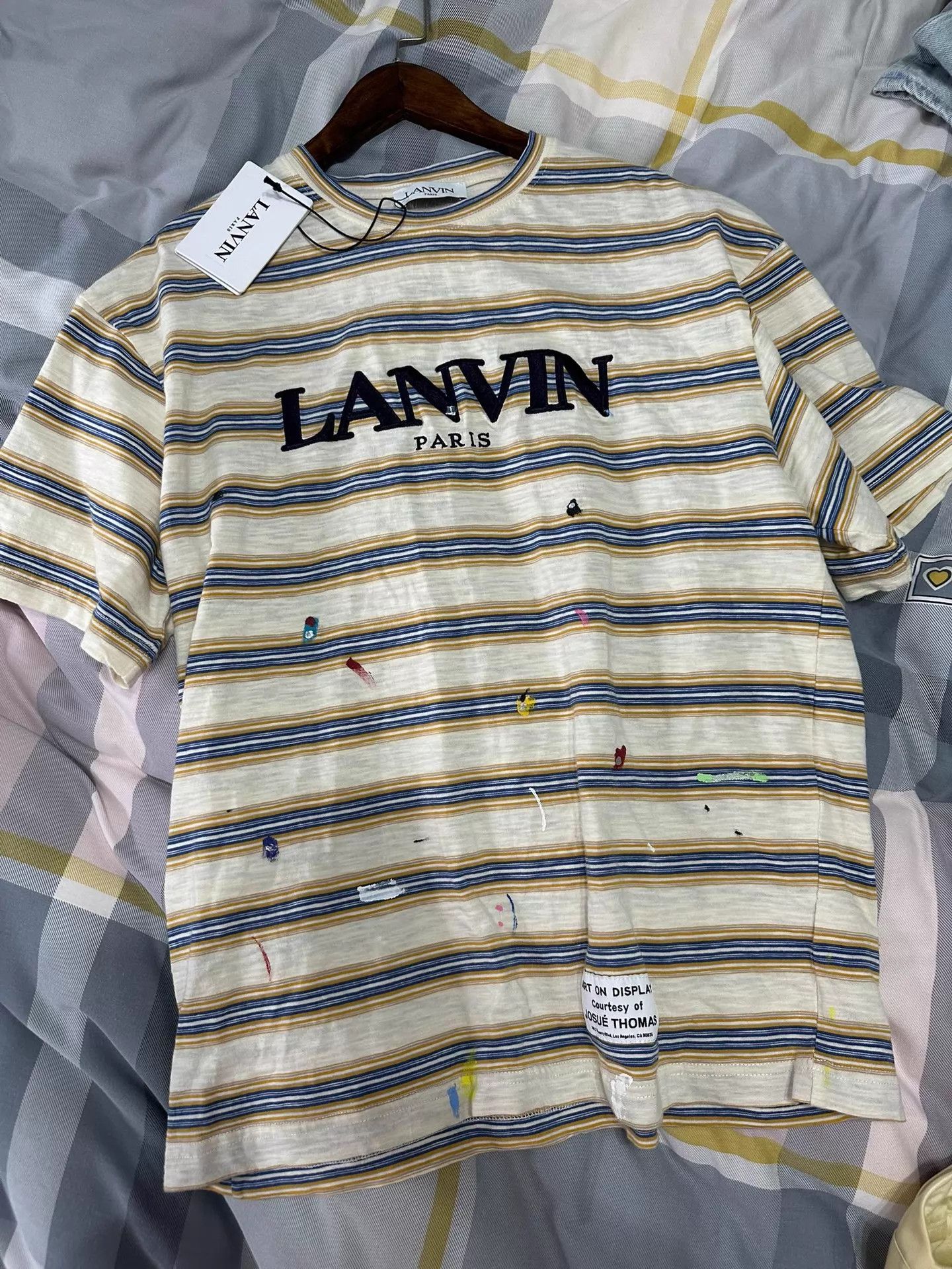 Lanvin Lanvin x Gallery Dept Striped Unisex Tee Size US S / EU 44-46 / 1 - 7 Thumbnail