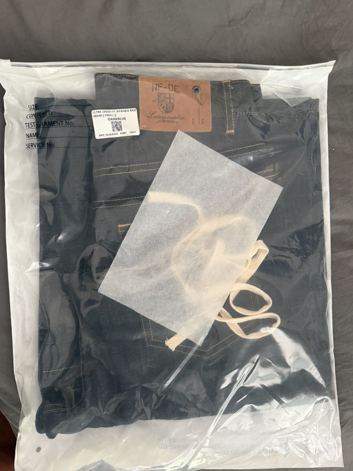 Raw Denim Japanese Ultra Loose fit Blue