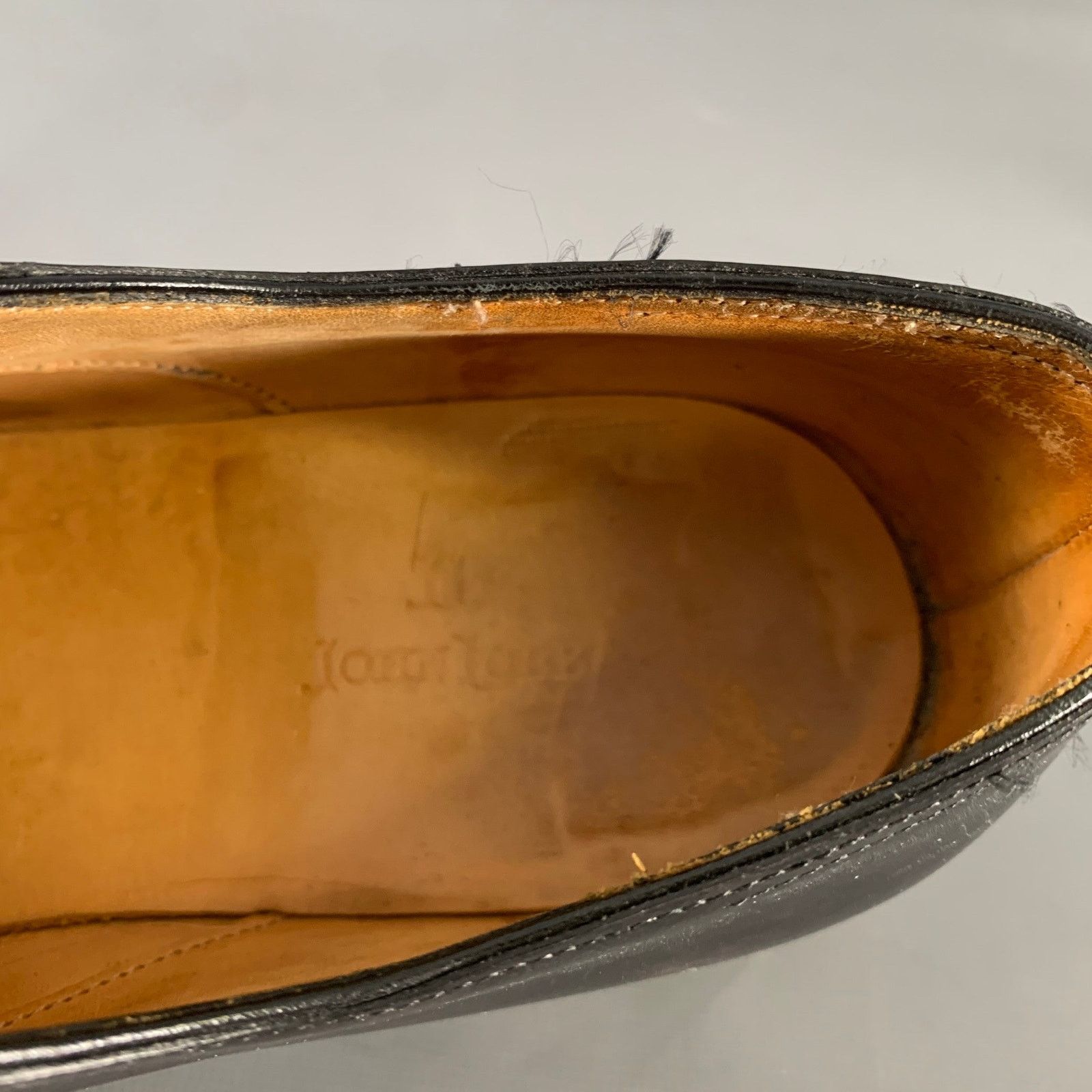 John Lobb JOHN LOBB Size 9 Black Leather Pointed Toe Lace Up Shoes Size US 9 / EU 42 - 7 Thumbnail