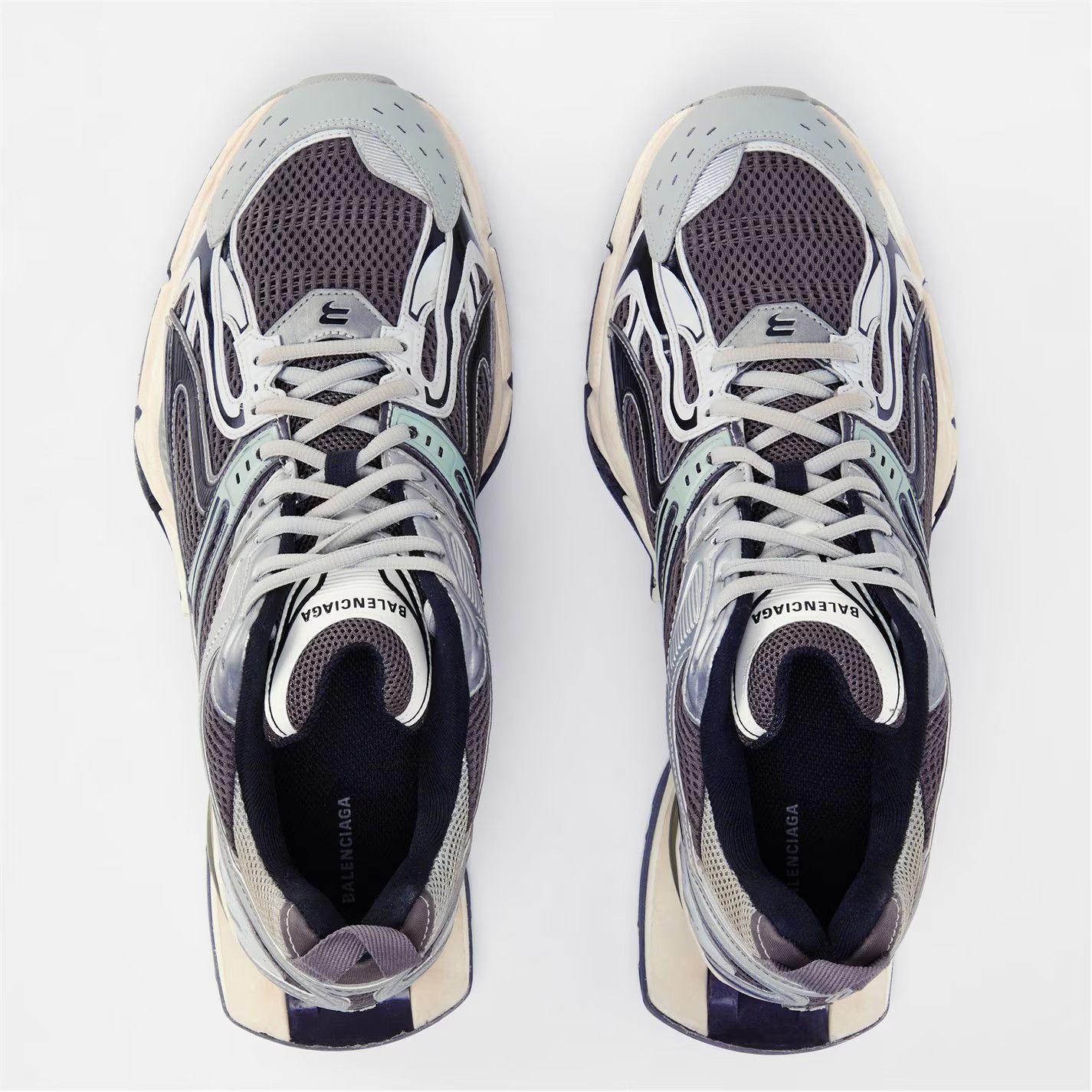 Balenciaga o1g2r1mq0226 X-Pander Sneakers In Multicolor Size US 12 / EU 45 - 5 Thumbnail