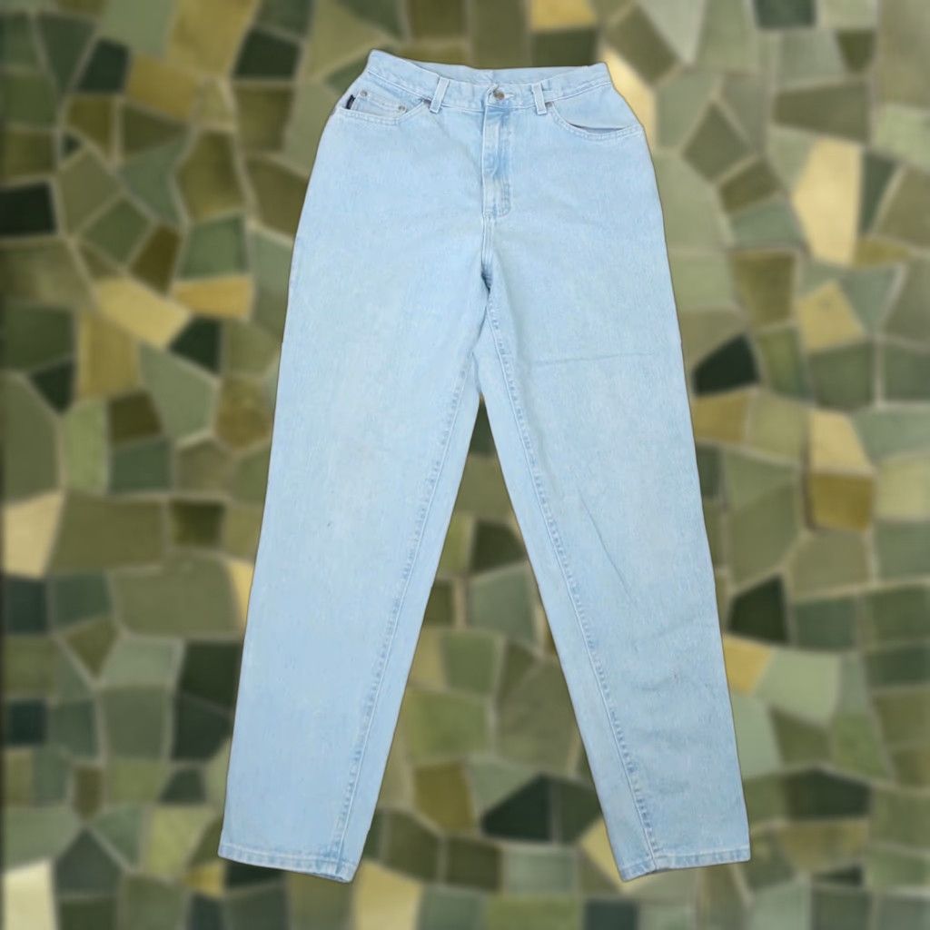 Vintage VINTAGE 90s Chic Jeans Blue High Rise Mom Jeans 10 Tall Denim 33in Inseam Womens Jeans Mens? Size 32" / US 10 / IT 46 - 1 Thumbnail