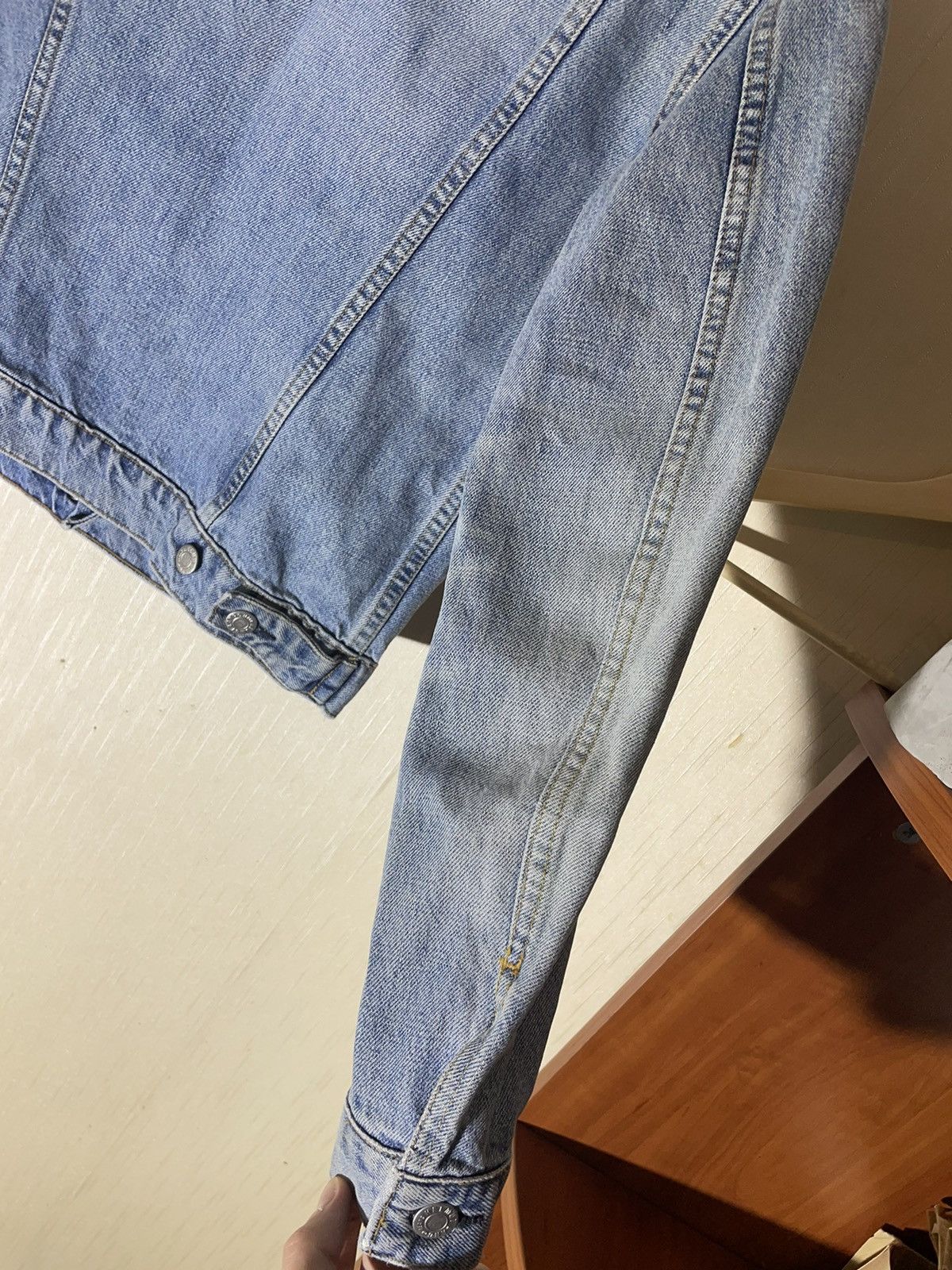 Helmut Lang × Japanese Brand Helmut Lang Japanese vintage archive denim jacket Size S / US 4 / IT 40 - 19 Thumbnail
