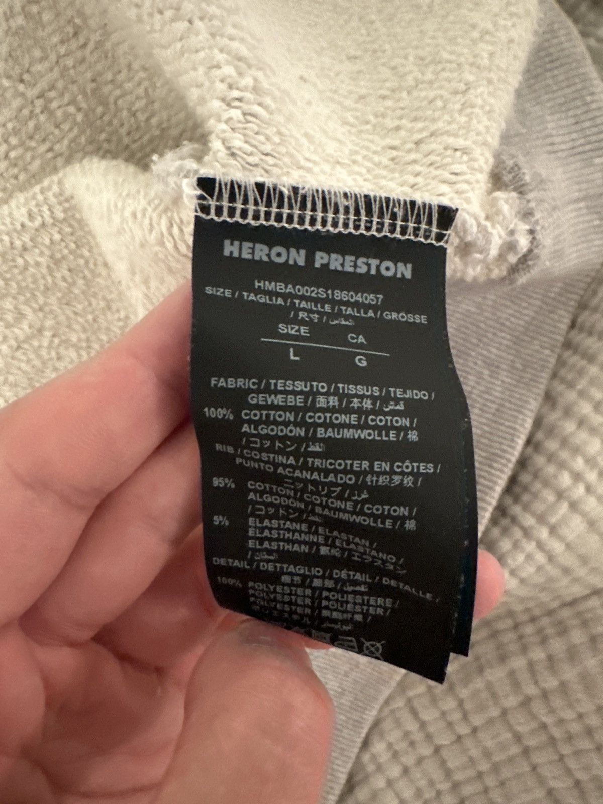 Heron Preston Heron Preston DSNY Crewneck Size US L / EU 52-54 / 3 - 8 Thumbnail