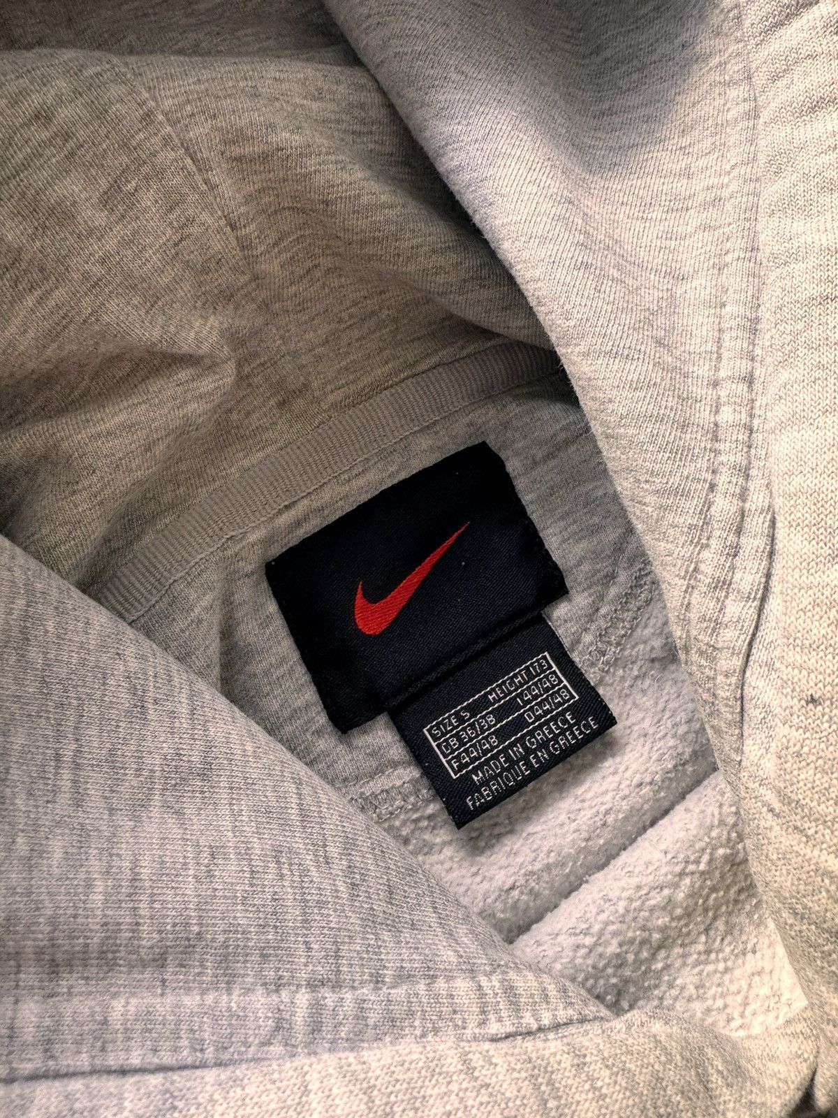 Nike × Vintage NIKE VINTAGE BASIC LOGO OVERSIZE BOXY HOODIE Size US S / EU 44-46 / 1 - 6 Thumbnail