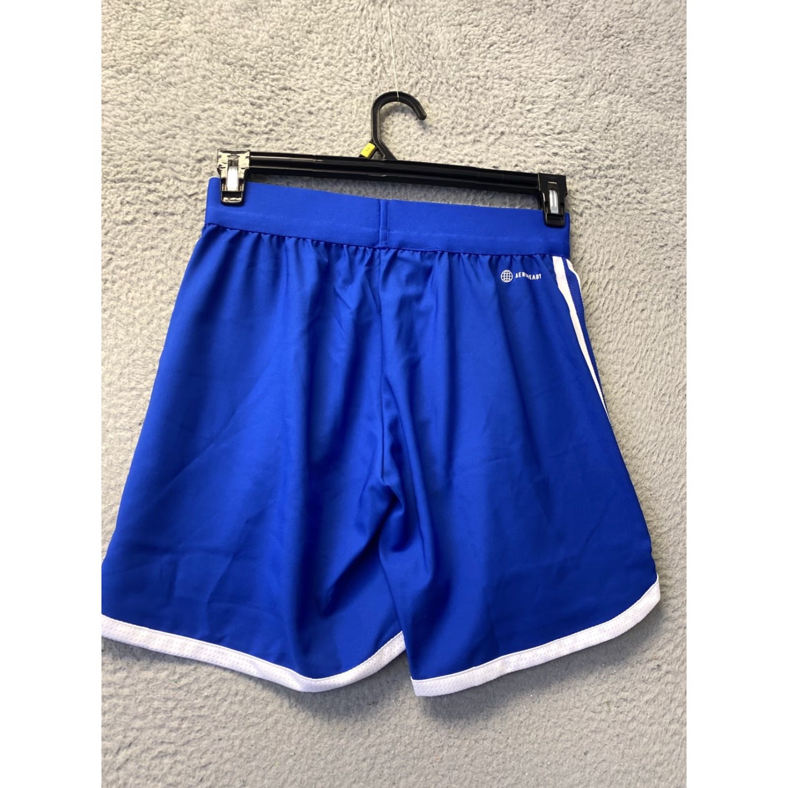 Adidas Adidas loose fit athletic running gym soccer shorts blue women’s small/105-45 Size 28" / US 6 / IT 42 - 6 Thumbnail
