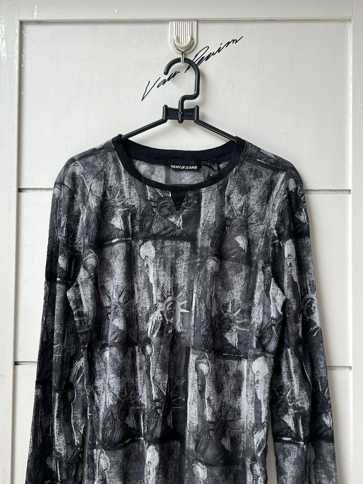 DKNY DKNY Jeans Mesh T-shirt Size US XS / EU 42 / 0 - 10 Thumbnail