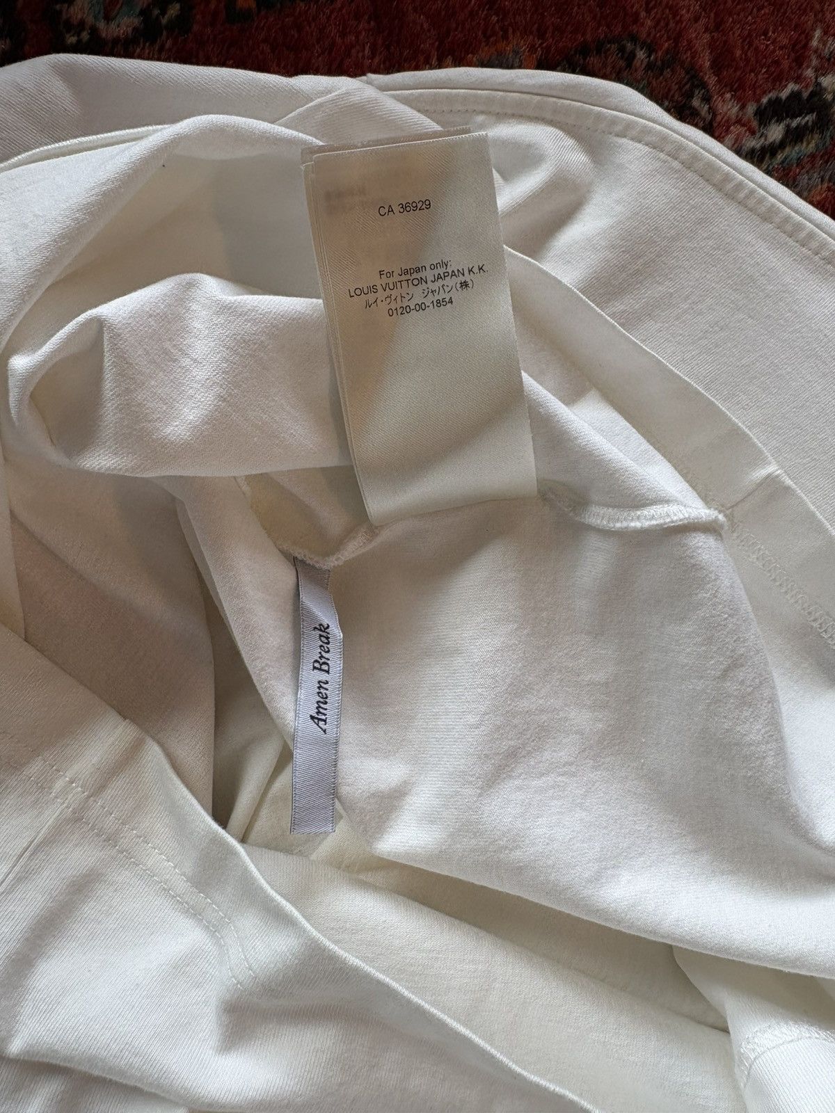 Louis Vuitton Louis Vuitton X Virgil Abloh Graffity Tee Size US M / EU 48-50 / 2 - 5 Thumbnail