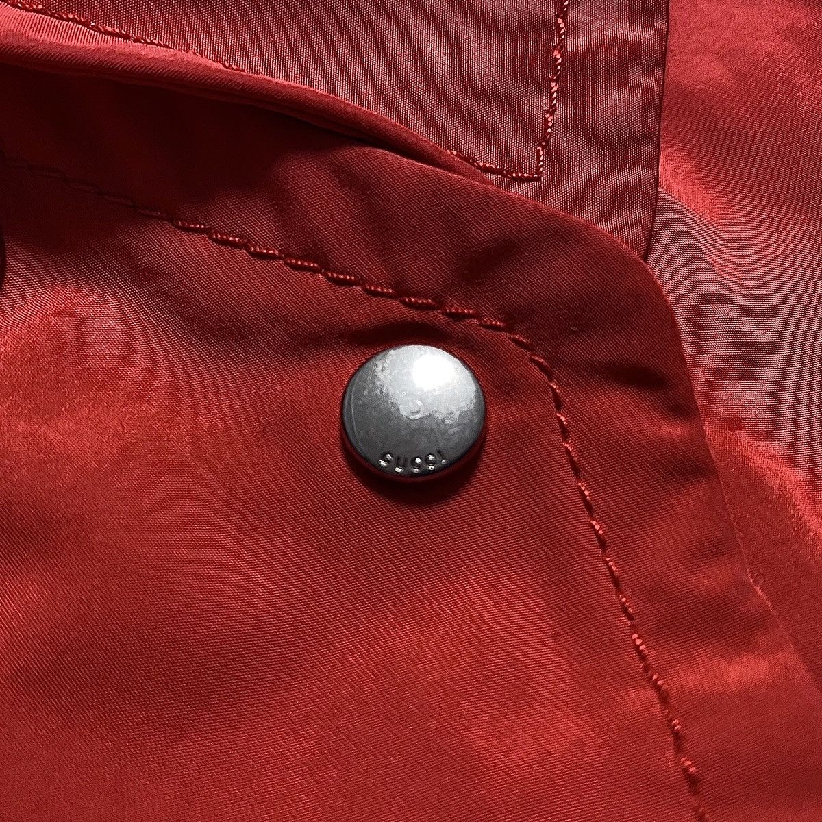 Gucci Gucci 2009 Red Polyester Trench Coat Water/Windproof Jacket Size XS / US 0-2 / IT 36-38 - 10 Thumbnail
