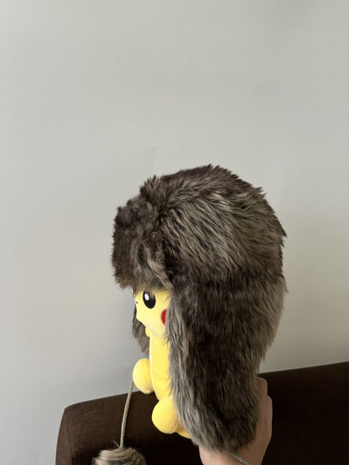 Japanese Brand × Vintage Vintage Y2K fuzzy fur ushanka hat punk Japanese Size ONE SIZE - 4 Thumbnail