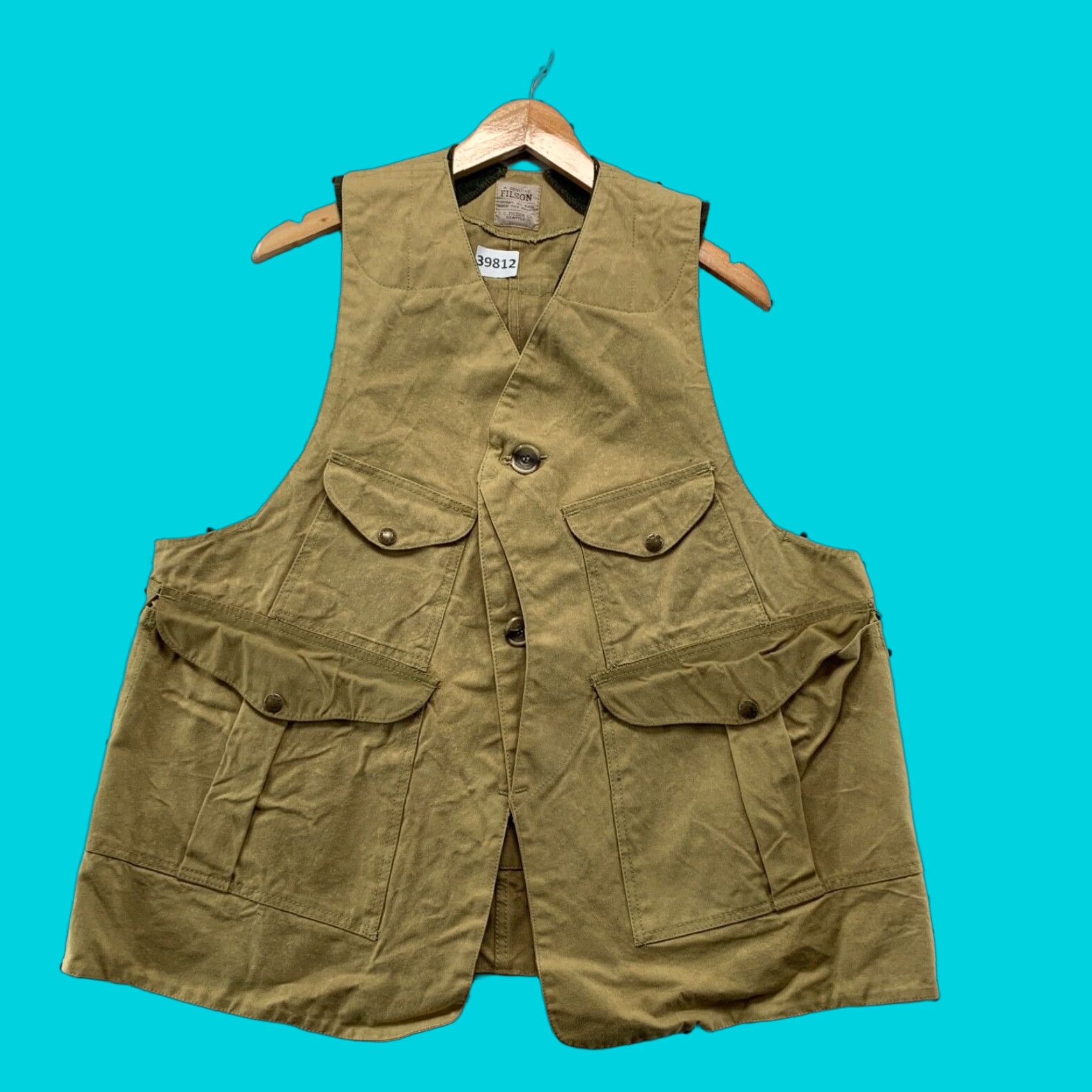 FILSON SHUKSAN HALF-ZIP 400g merino wool half-zip by Filson Dark