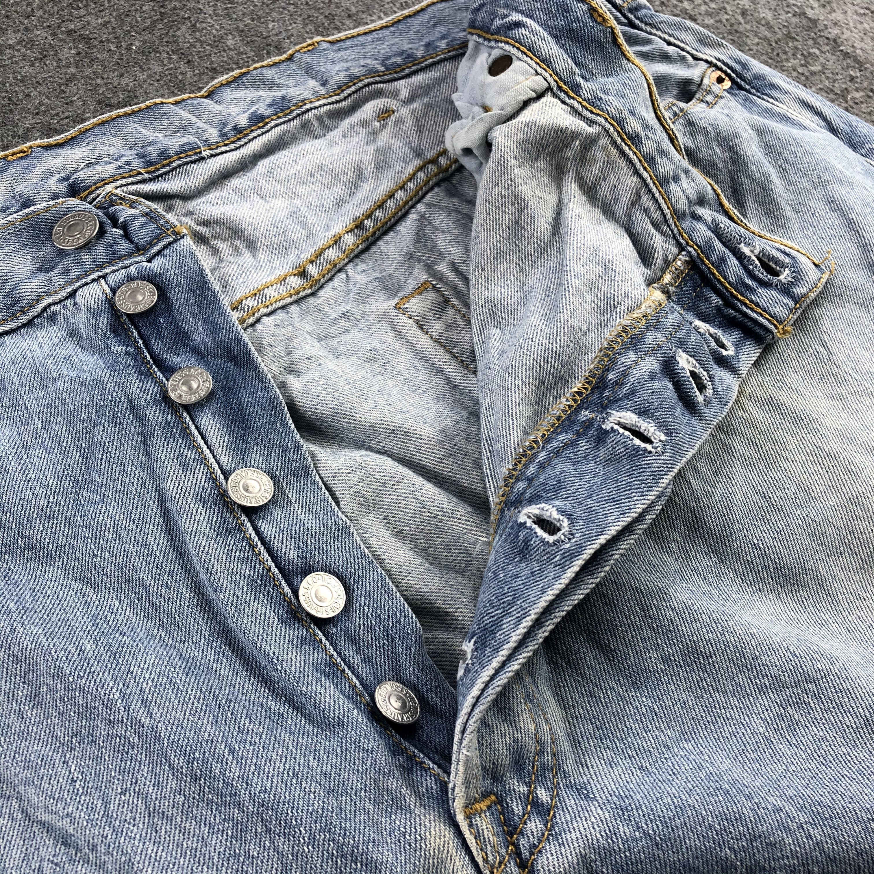 Levi's 90s Vintage Levis 501 Jeans-J2295 Size US 42 / EU 58 - 8 Thumbnail
