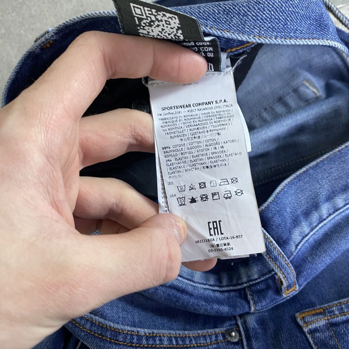 Stone Island Stone Island jeans Italy designer denim streetwear logo 00s Size US 31 - 9 Thumbnail