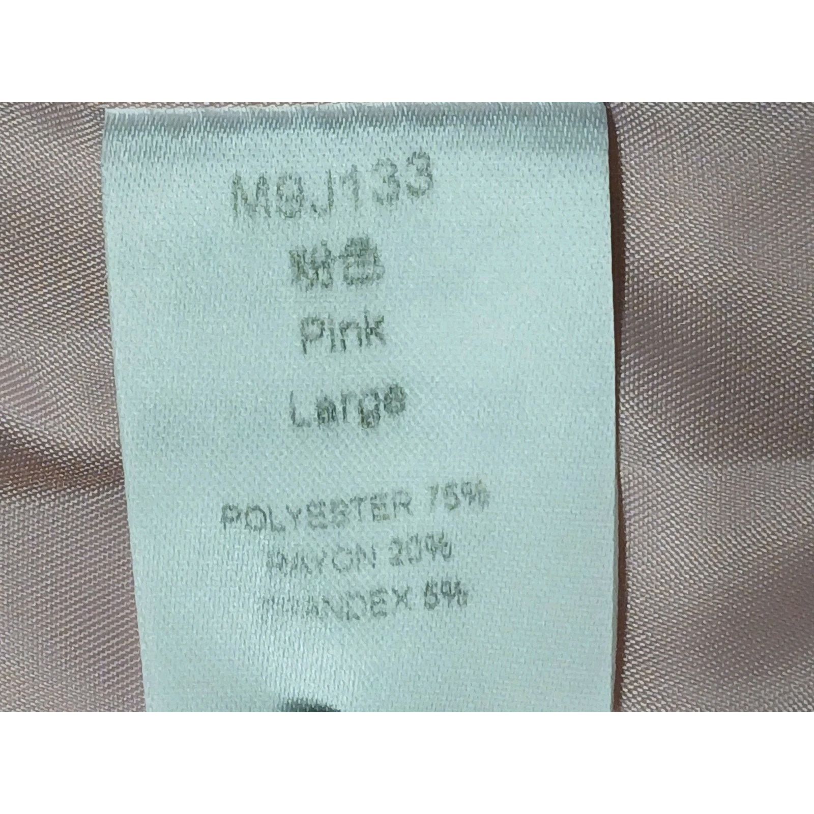 Other Unbranded (Large) Women's Pink Double Breasted Blazer Size L / US 10 / IT 46 - 6 Thumbnail