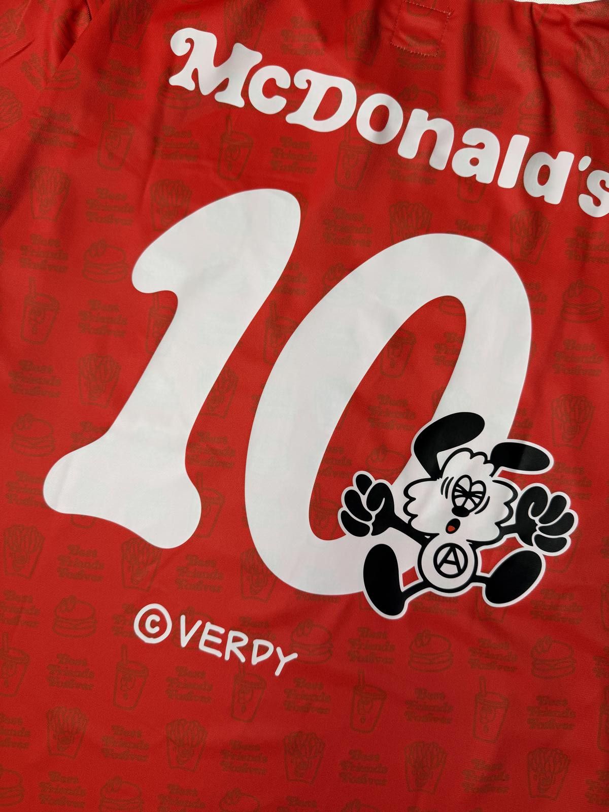 Verdy Deadstock Retro Verdy x McDonald’s Jersey Red Large Size US L / EU 52-54 / 3 - 8 Thumbnail