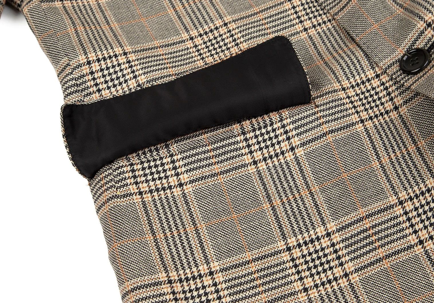 Junya Watanabe Glen Check 2B Tailored Jacket Beige Size S Size US S / EU 44-46 / 1 - 10 Thumbnail