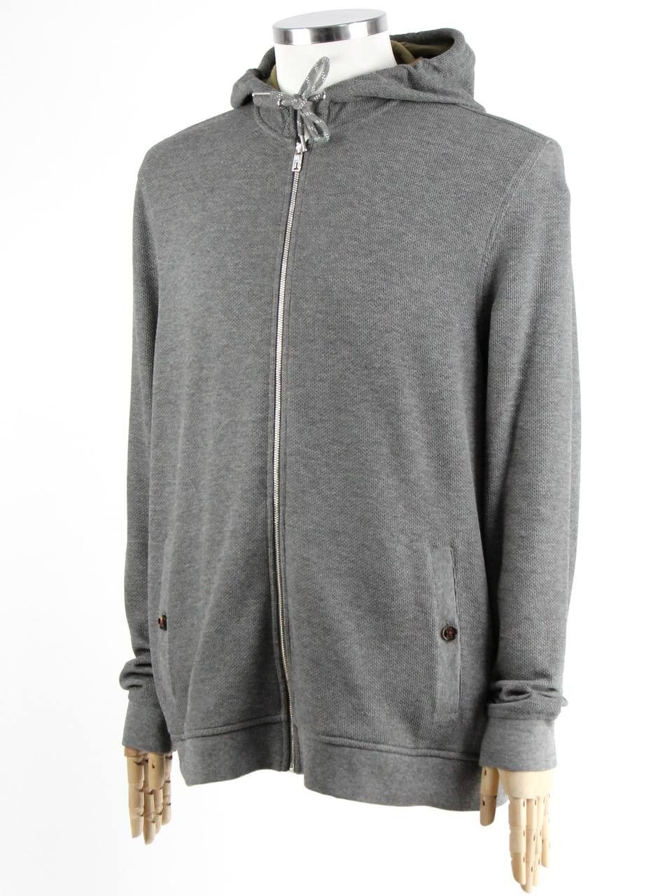 Ted Baker TED BAKER Knitted lightweight hoodie with zipper Size US XXL / EU 58 / 5 - 2 Thumbnail