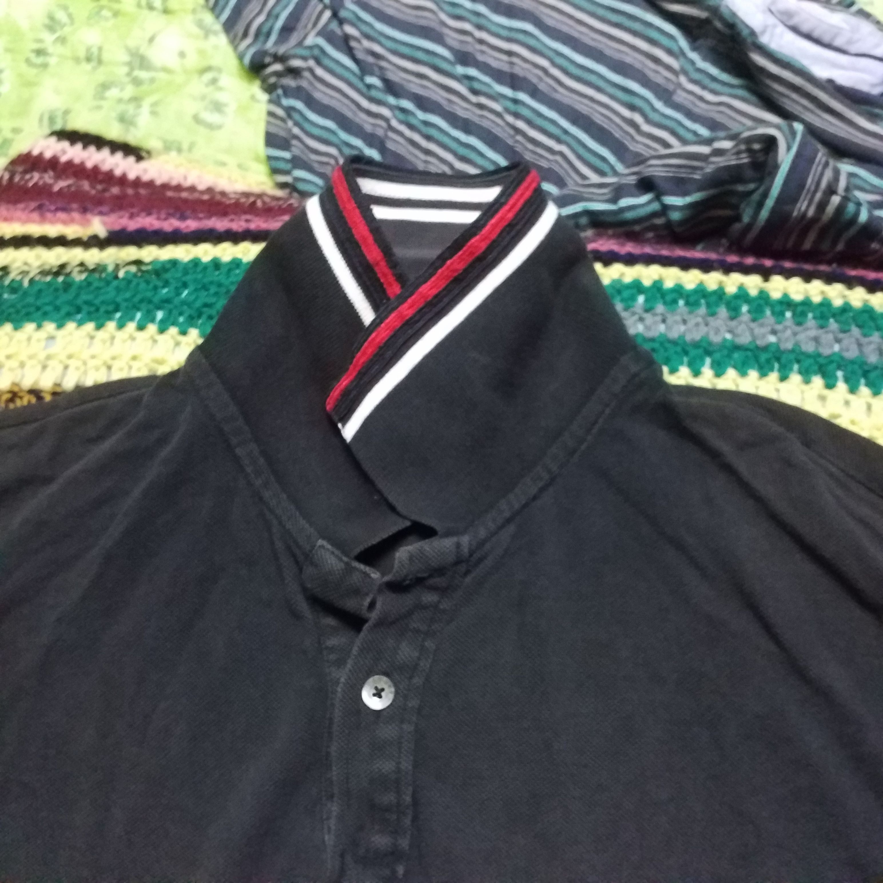 Moncler MONCLER POLO SHIRT Size US L / EU 52-54 / 3 - 3 Thumbnail