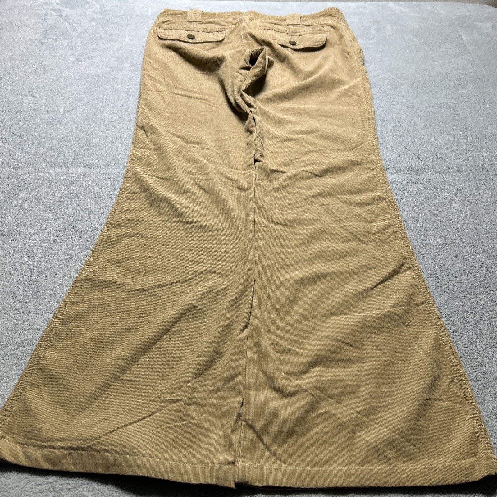 Abercrombie & Fitch Corduroy Beyond Baggy Pants 8 33x31 Wide Leg Hamilton Baggie Size 30" / US 8 / IT 44 - 13 Thumbnail