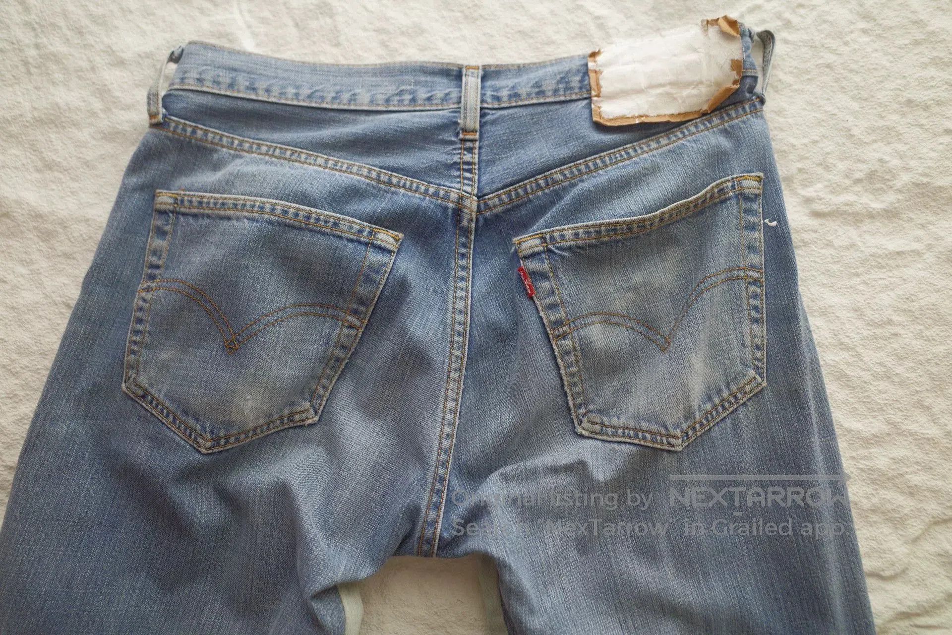 Old Park Old Park x Vintage Levis 1 of 1 Jeans. Size US 30 / EU 46 - 3 Thumbnail