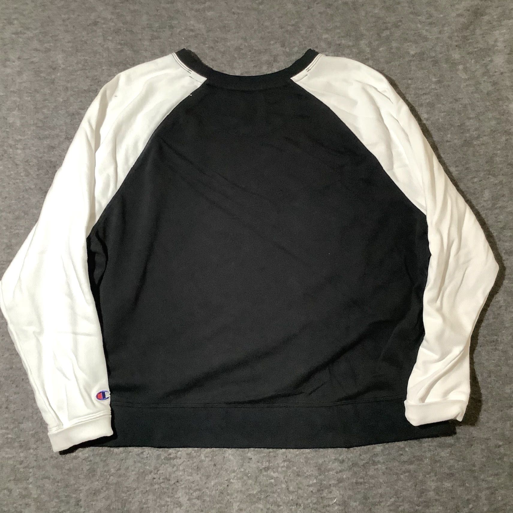 Champion Champion Athleticwear Shirt 2XL Black Womens Long Sleeve Pullover Crew Neck Active Top Regular Fit Size XXL / US 16-18 / IT 52-54 - 6 Thumbnail