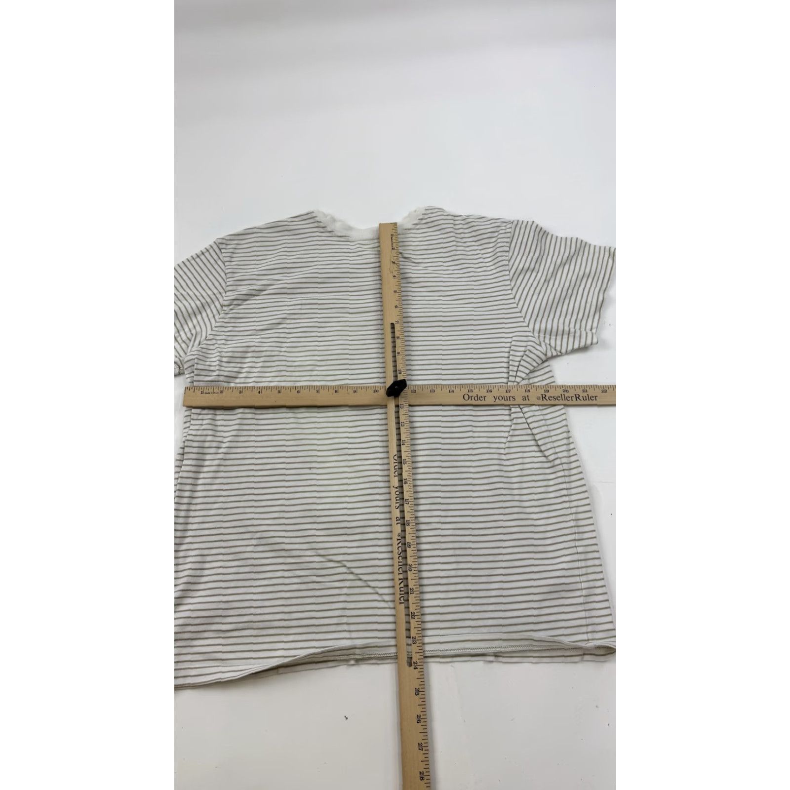 Katin Katin Shirt Mens Medium White Stripe Pocket Tee Crewneck 100% Cotton Size US M / EU 48-50 / 2 - 6 Thumbnail