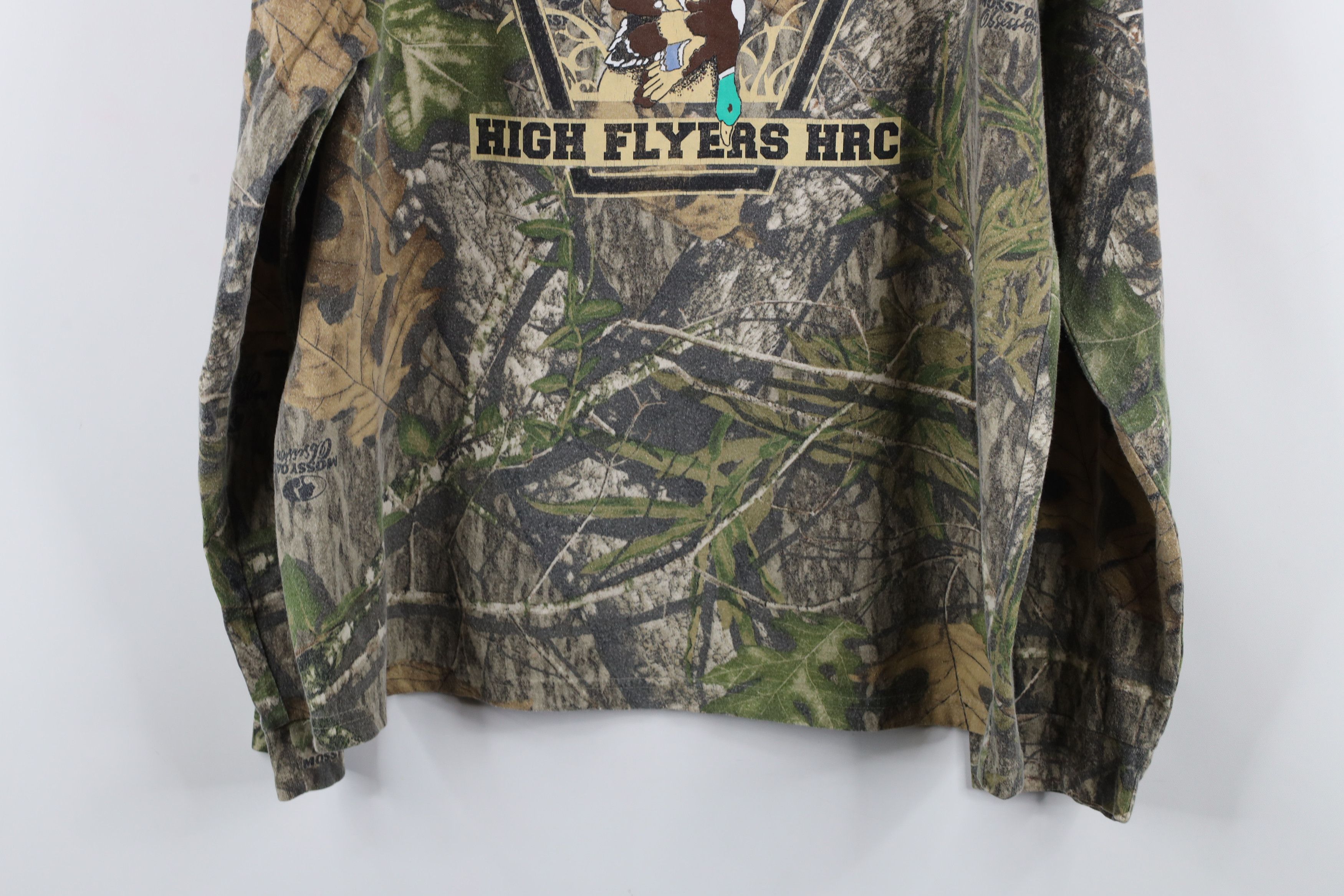 Vintage Vintage Y2K Streetwear Mossy Camouflage Long Sleeve T-Shirt Size US L / EU 52-54 / 3 - 10 Thumbnail