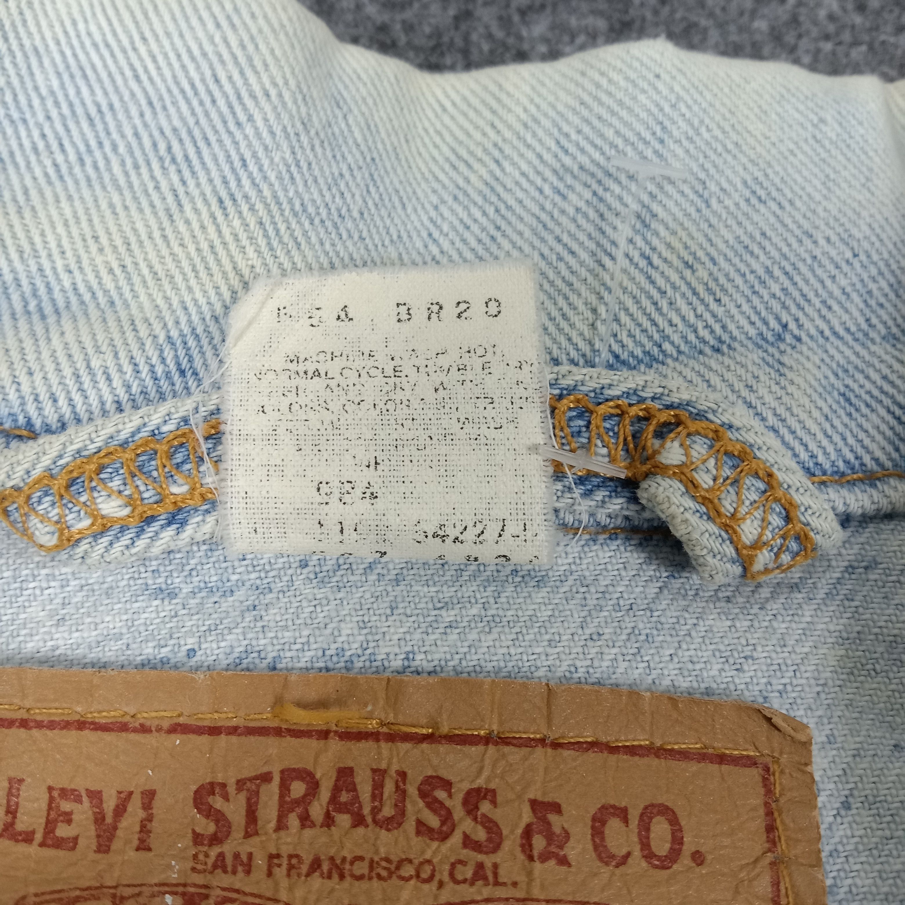 Levi's × Vintage Levi's X Hysteric Glamour Custom Logo Denim Jacket Size US XXL / EU 58 / 5 - 10 Thumbnail