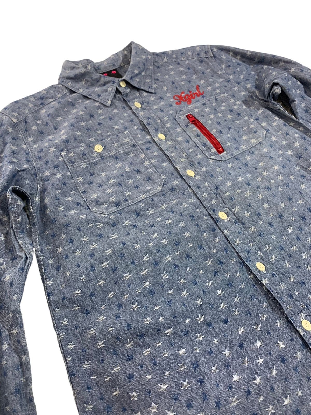 Designer × Japanese Brand X-GIRL JAPANESE BRAND SHIRT Size US S / EU 44-46 / 1 - 2 Thumbnail