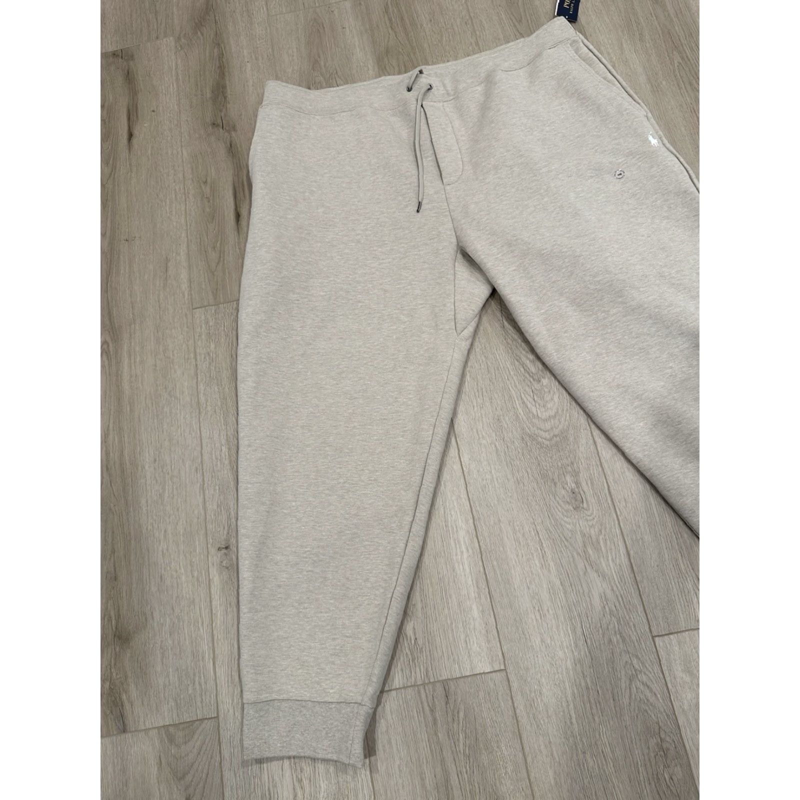 Polo Ralph Lauren NWT Polo Ralph Lauren Men’s Double Knit Joggers Beige Sz 4XB Pony Size US XXL / EU 58 / 5 - 3 Thumbnail