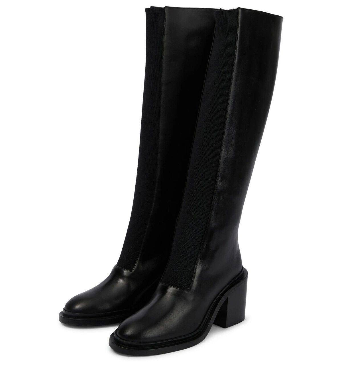 Jil Sander o1y1025 Boots in Black Size US 5 / IT 35 - 2 Thumbnail