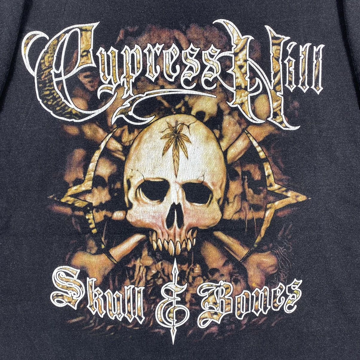 Rap Tees VINTAGE 00's CYPRESS HILL SKULL & BONES TEE Size US XL / EU 56 / 4 - 3 Thumbnail