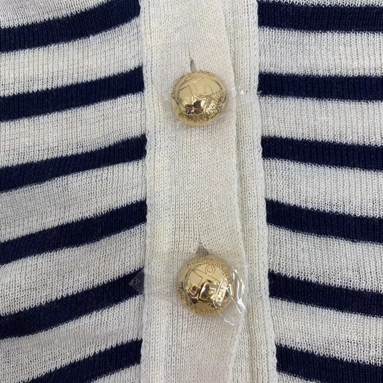 Christian Dior Striped V-2505
