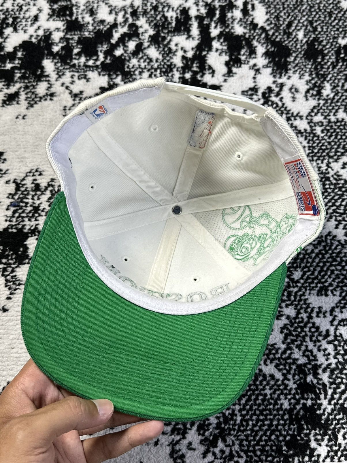 Sports Specialties Vintage NBA Boston Celtics Laser Sports Specialties Hat Size ONE SIZE - 8 Thumbnail