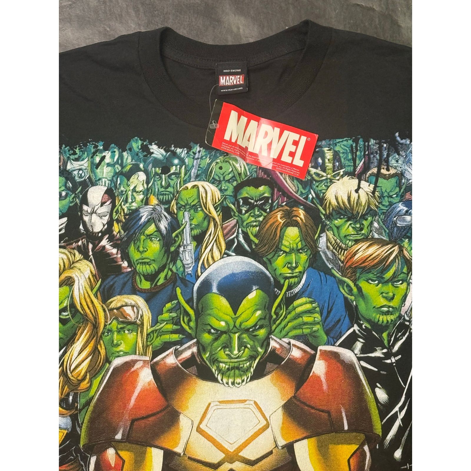 Marvel Comics Marvel Secret Invasion Skrull T-Shirt – Iron Man & Avengers Size US L / EU 52-54 / 3 - 3 Thumbnail
