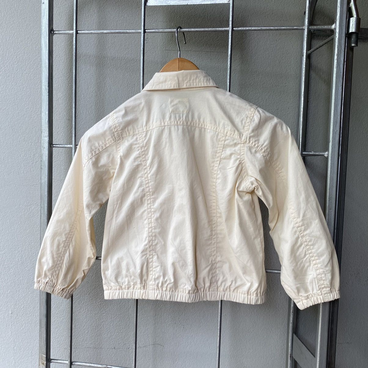 Lee Lee Kids Cream Denim-Style Jacket – Size 110 Size US XXS / EU 40 - 2 Thumbnail