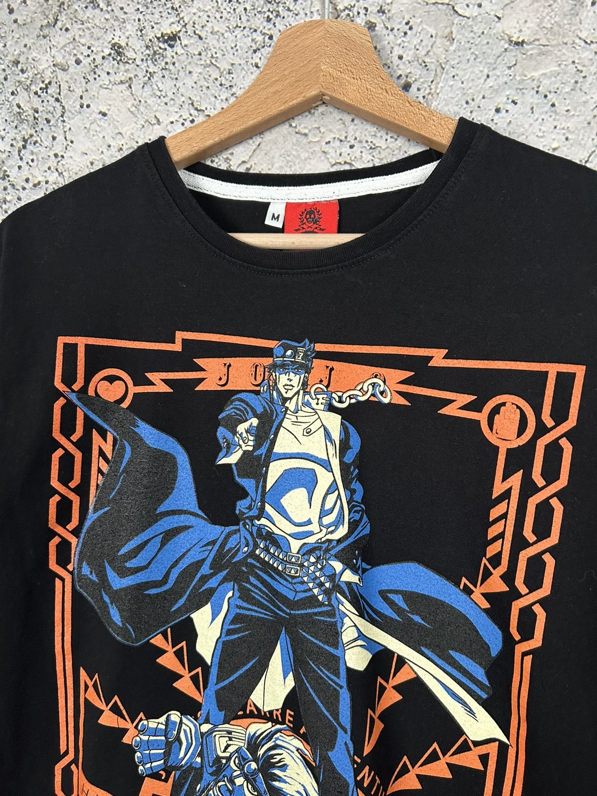 Anime Vintage Hirohiko Araki JoJo Anime Japanese Movie Manga Tee Size US M / EU 48-50 / 2 - 3 Thumbnail