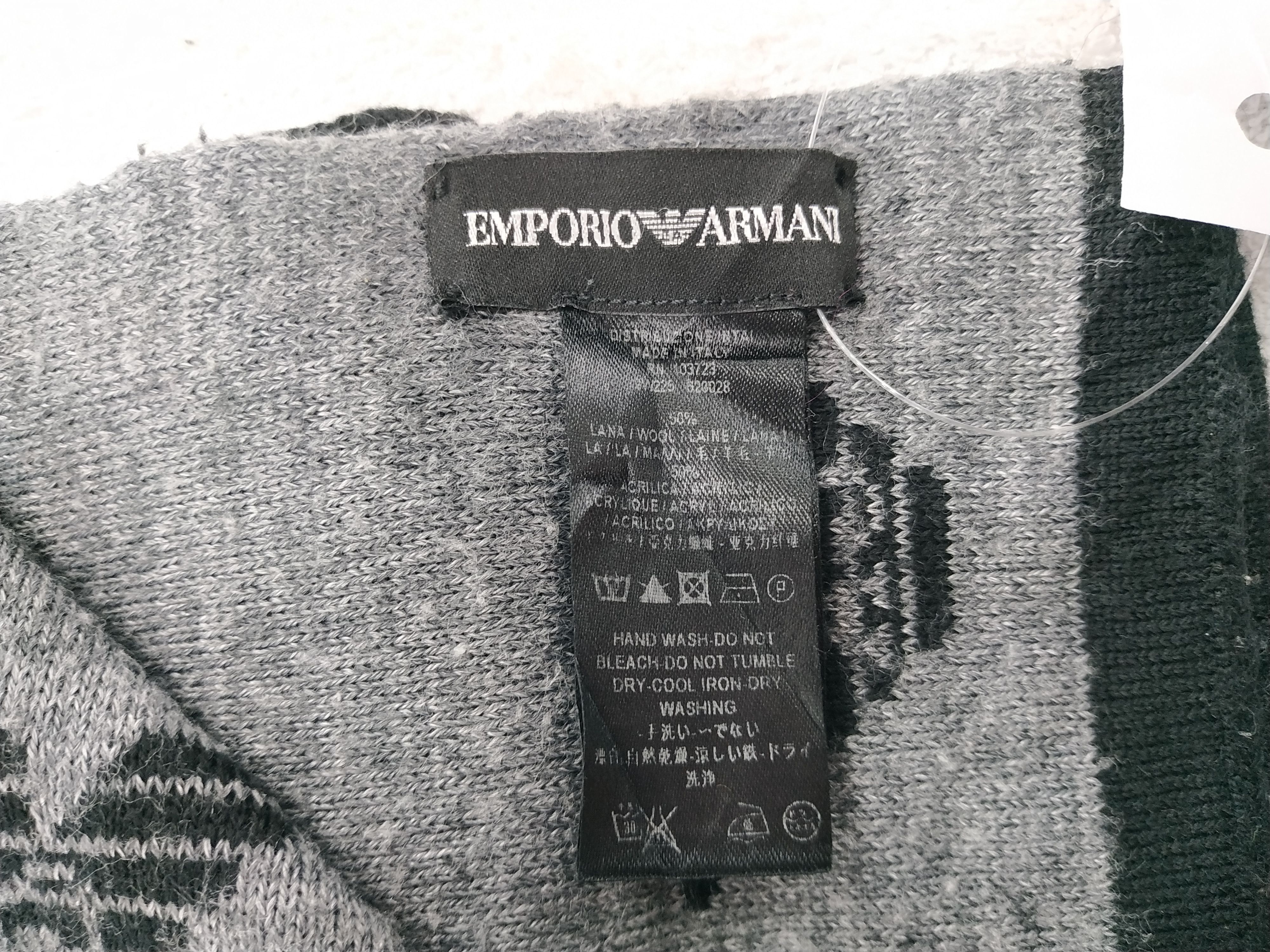 Emporio Armani Vintage Emporio Armani Scarf/Muffler/Neckwear MF394 Size ONE SIZE - 5 Thumbnail
