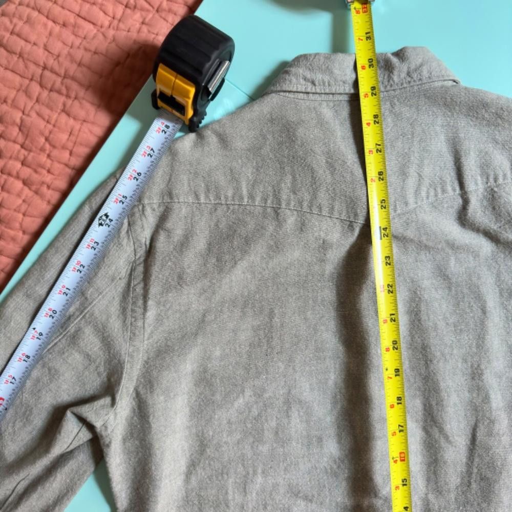Todd Snyder Todd Snyder X Three Looms Size Small Grey Pearl Snap Shirt Size US S / EU 44-46 / 1 - 10 Thumbnail